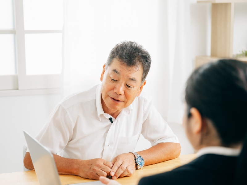 葬儀のお打ち合わせ